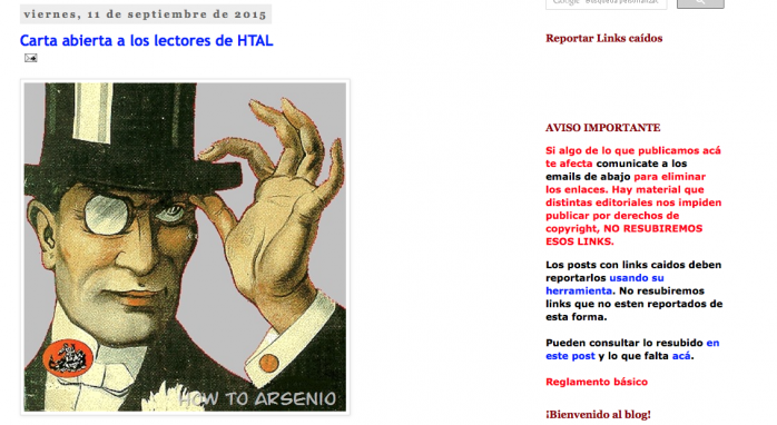 Arsenio abandona HowToArsenio y la web pende de un hilo 4 How To Arsenio Lupin