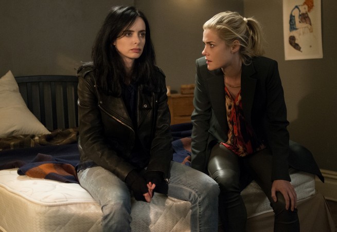 Jessica Jones oficial - Krysten Ritter y Rachael Tayler