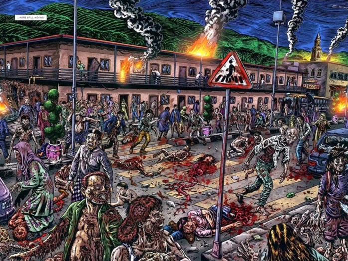 'La Marcha Zombi 1' de Max Brooks y Raúlo Cáceres 3 La marcha zombi 2