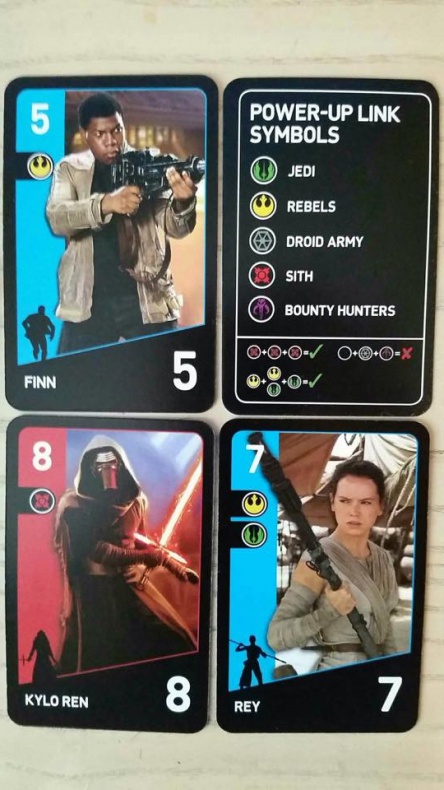 Star Wars El despertar de la Fuerza - cartas