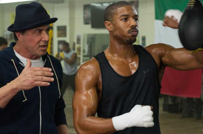Primer póster y anuncio de televisión de 'Creed' 1 stallone-jordan-creed