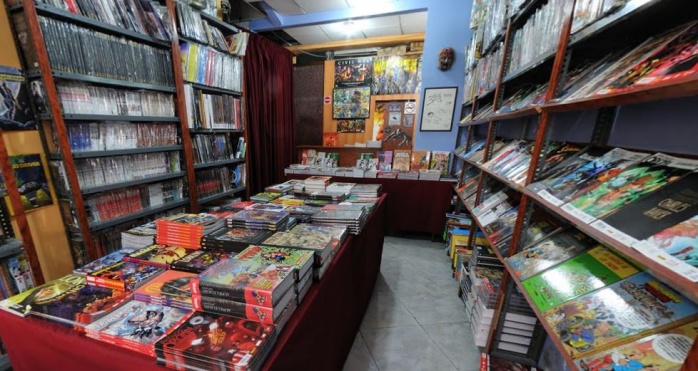 Interior tienda