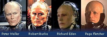 Las caras de Alex Murphy (Robocop) 2 Actores-Robocop