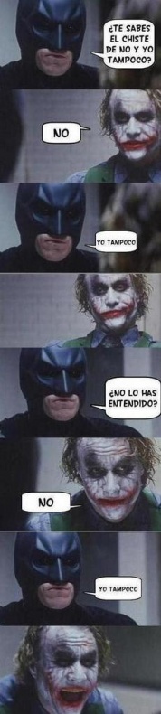 Chiste Batman Joker