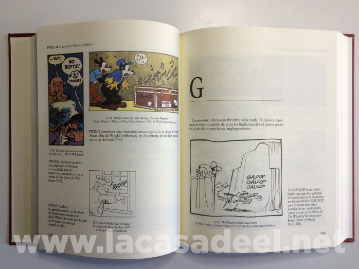 Diccionario de onomatopeyas del cómic, de Luis Gasca y Román Gubern 3 Diccionario Onomatopeyas Comic