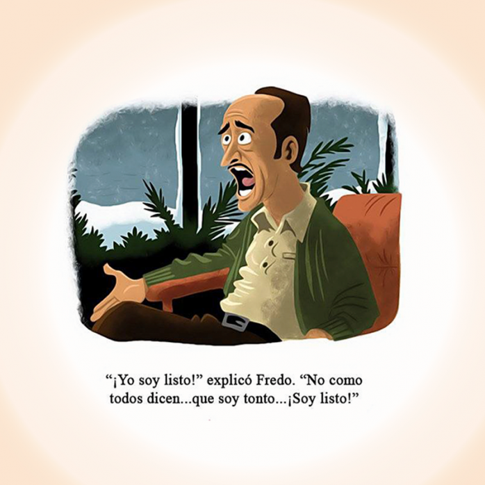 Maravillosas ilustraciones de escenas inolvidables de películas 14 Escena El padrino II