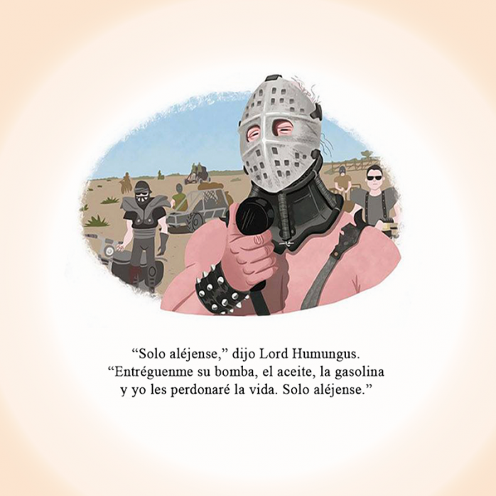 Maravillosas ilustraciones de escenas inolvidables de películas 23 Escena Mad Max 2