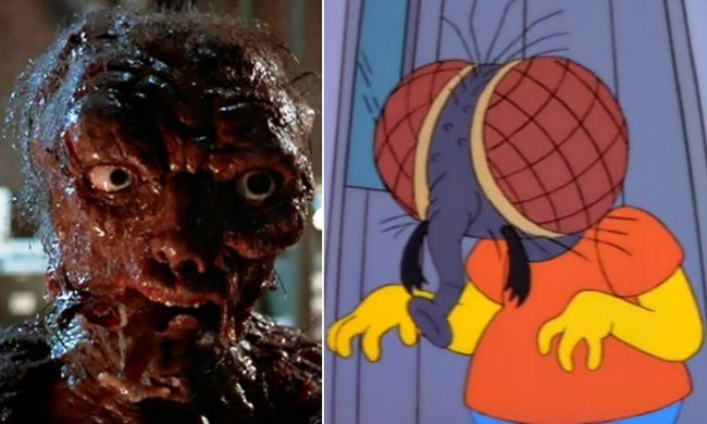 La casa árbol del terror VIII The fly Los Simpson