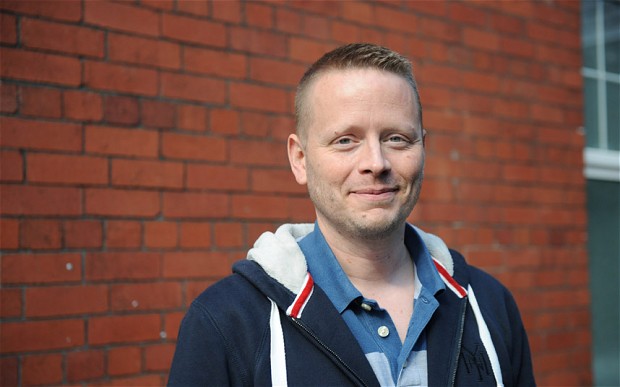 Scribblers, Patrick Ness...May0038342 Daily.Telegraph Pic; Jay Williams 07770 576076 www.jaywilliams.co.uk Books; Pic shows author Patrick Ness at the Scribblers event at Cardiff University 8-3-12