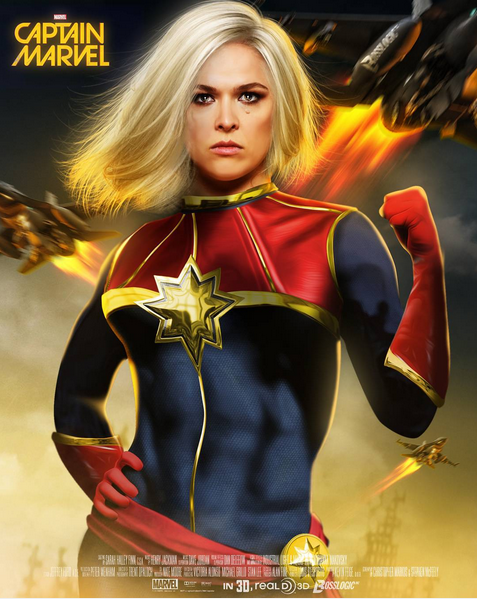 Rousey Capitana Marvel