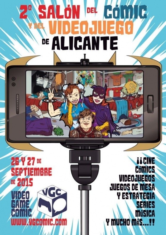 Crónica del II Salón del Cómic y el Videojuego de Alicante 1 VGC 2015 Cartel