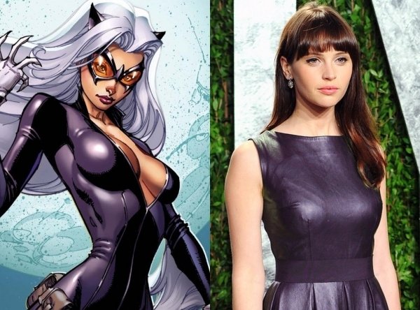 Actores que podrían haberse enfrentado a Spiderman 8 felicity-jones