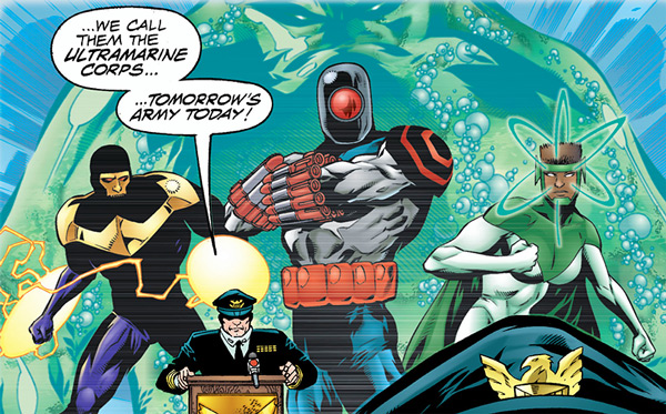 ‘La Liga de la Justicia: Grant Morrison' #3 2 liga de la justicia ultramarines