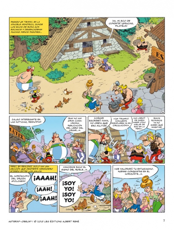 Astérix: El papiro del César