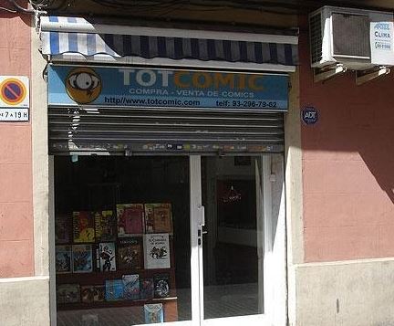 La Tienda del Mes: Tot Cómic 1 Exterior tienda