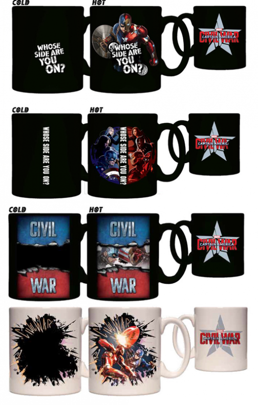 Captain America: Civil War tazas 01
