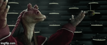 Teoría: ¿y si Jar Jar Binks fuera realmente un Lord Sith? 19 Jar Jar Senado