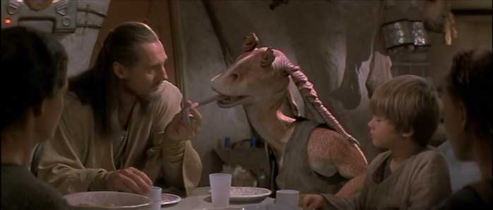 Jar Jar lengua