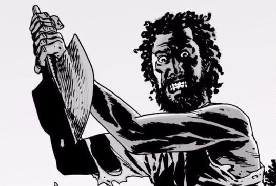 Personajes de The Walking Dead Serie VS Comic 4