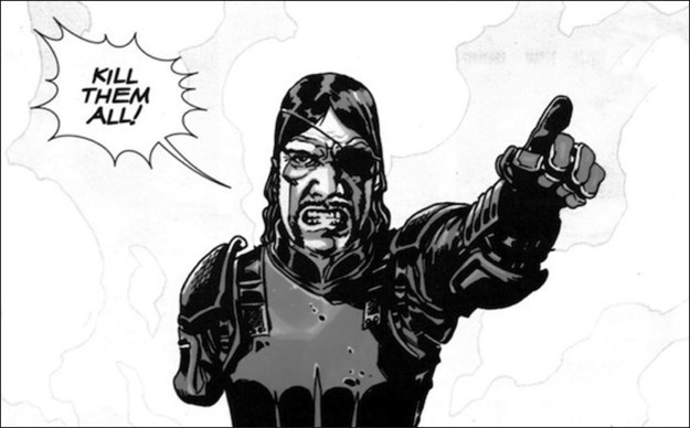 Personajes de The Walking Dead Serie VS Comic 4