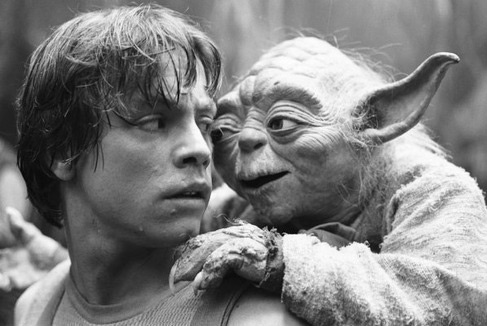 Yoda y LUke