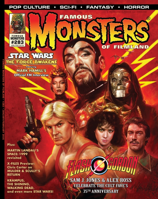 Portada Star Wars revista Famous Monsters 2