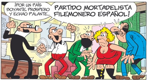 Elecciones Mortadelo y Filemón