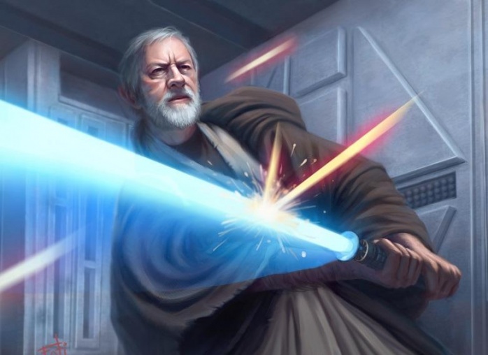 Estilos de lucha sable de luz 16 Soresu Obi Wan