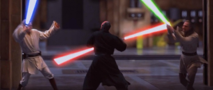 Estilos de lucha sable de luz 22 Niman Darth Maul