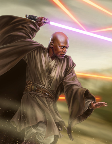 Estilos de lucha sable de luz 24 Mace Windu