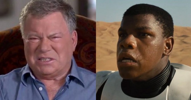 John Boyega William Shatner