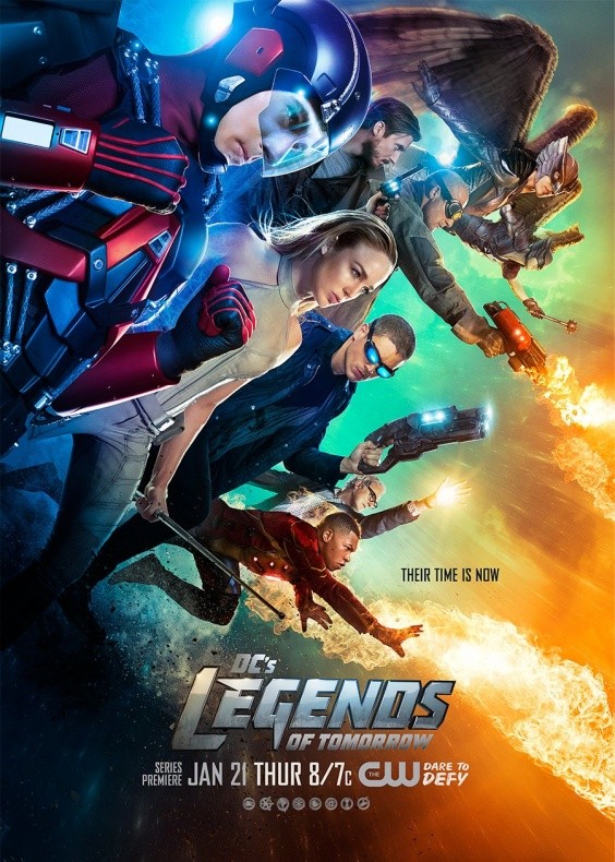 Nuevo tráiler y cartel de 'Legends of Tomorrow' 1 Legends of Tomorrow Nuevo Cartel