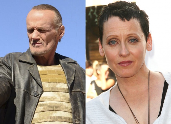 Michael Bowen y Lori Petty