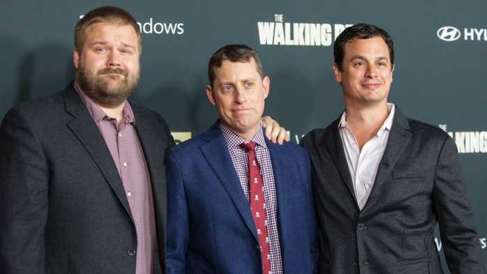 Scott Gimple habla sobre Negan en 'The Walking Dead' 1 Scott Gimple y Robert Kirkman