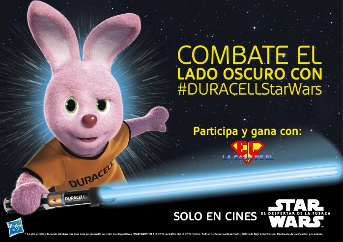 Sorteo Duracell Star Wars