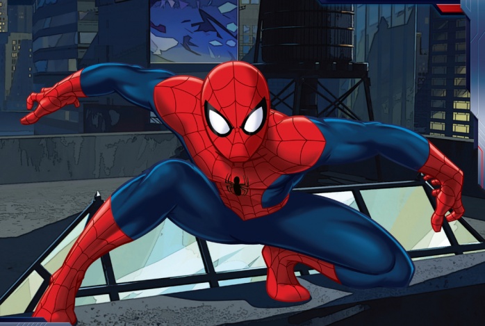 animated spiderman