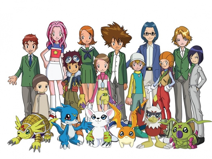 digimon adventure 02 grupal