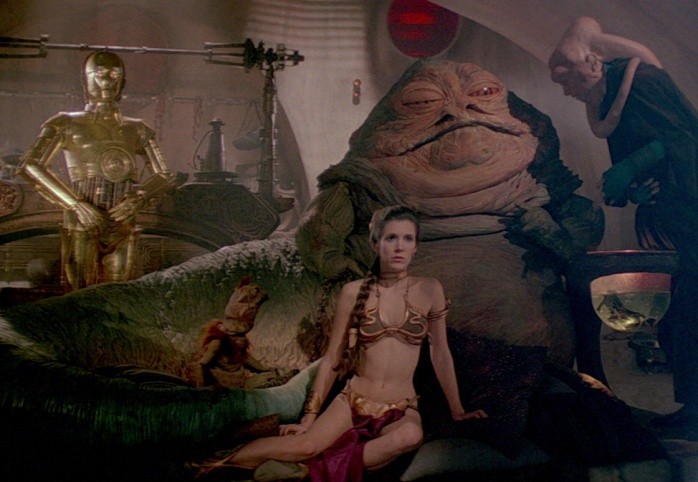 La chica de la semana: Leia Organa 5 leia jabba