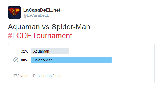 torneo aquaman v spiderman