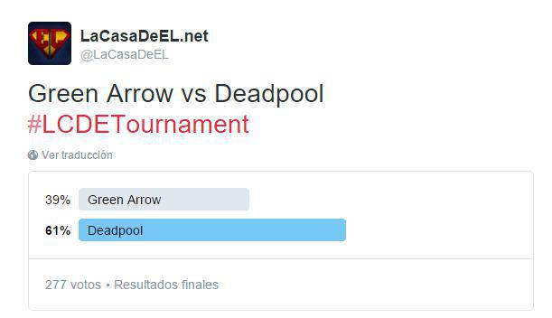 torneo green arrow v deadpool