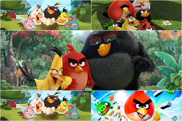 Nuevo tráiler de 'Angry Birds, la Película' 1 Angry Birds escenas
