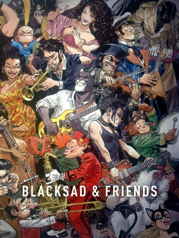 Se anuncia el libro de arte de edición limitada 'Blacksad and Friends' 2 Blacksad and Friends cover