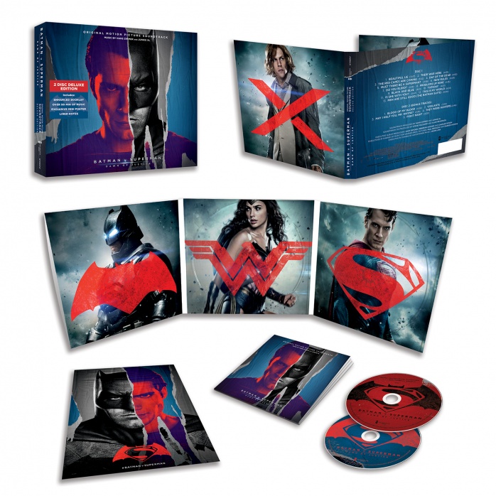 Extracto y detalles de la BSO de 'Batman v Superman' 1 BvS CD