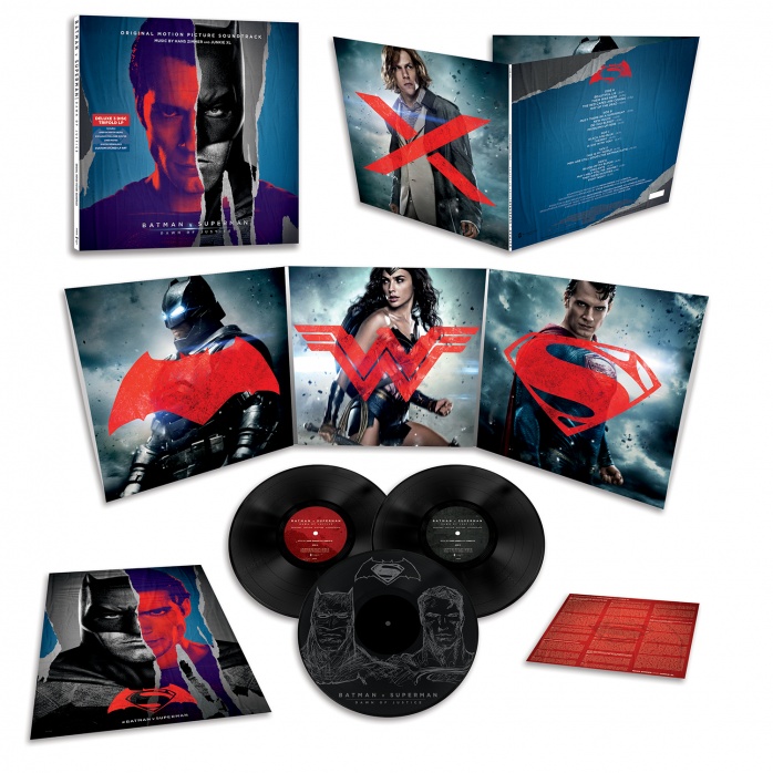 Extracto y detalles de la BSO de 'Batman v Superman' 2 BvS Vinilo