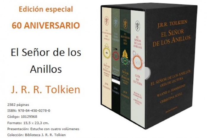 Minotauro presenta la edición 60 aniversario de 'El Señor de los Anillos'