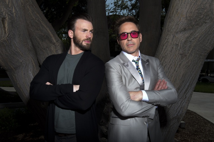 Chris Evans ve paralelismos entre 'Civil War' y la sociedad moderna 1 Chris Evans Robert Downey Jr.
