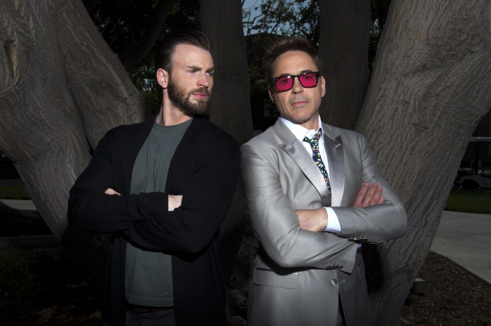 Chris Evans Robert Downey Jr.