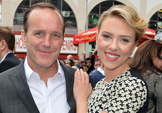 Clark Gregg Scarlett Johansson