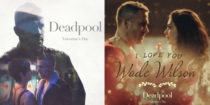 Deadpool enamorado y jugando a colapsar las redes 2 Deadpool Valentine's weekend1