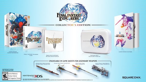 Nuevo tráiler de 'Final Fantasy Explorers' para 3DS 1 FF Explorers Edicion Coleccionista